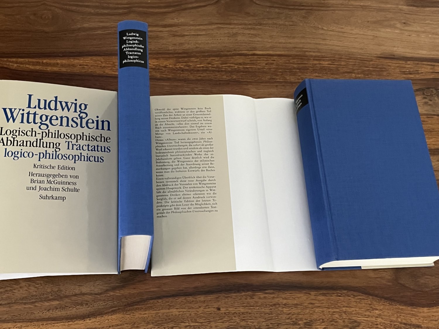 Werkausgabe in 8 Bänden Hg.“ (Ludwig Wittgenstein) – Buch
